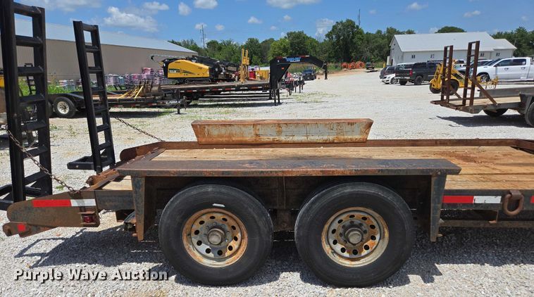 image for item EN2005 1992 Belshe equipment trailer