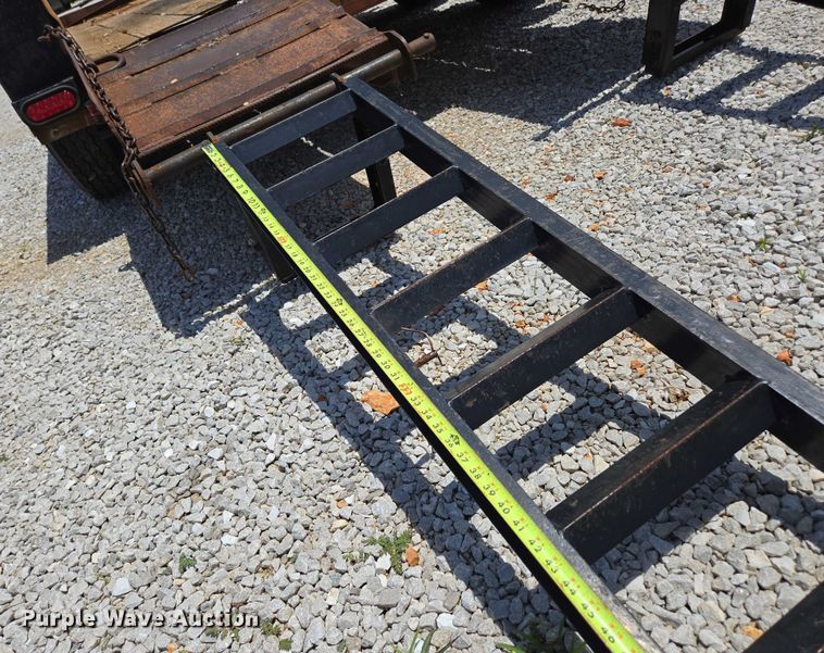 image for item EN2005 1992 Belshe equipment trailer