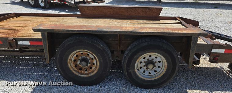 image for item EN2005 1992 Belshe equipment trailer