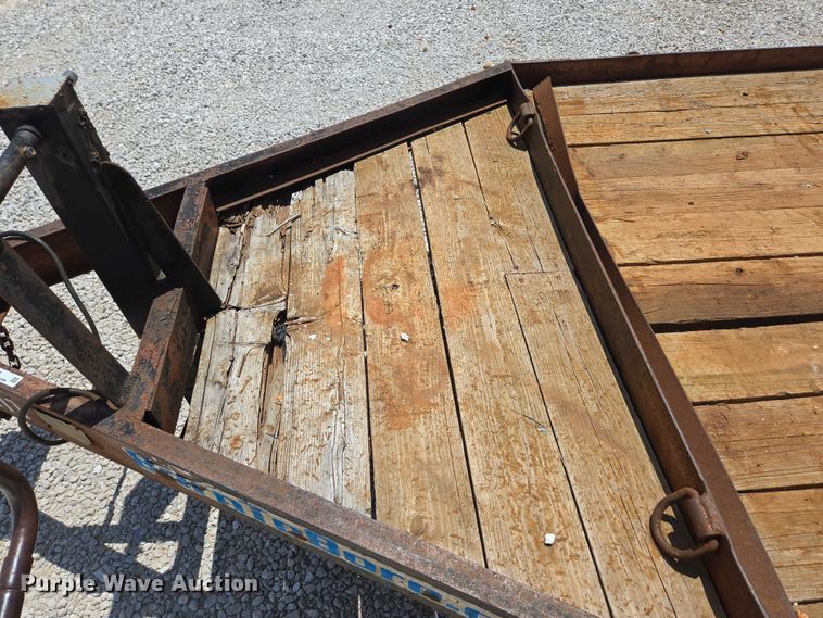 image for item EN2005 1992 Belshe equipment trailer