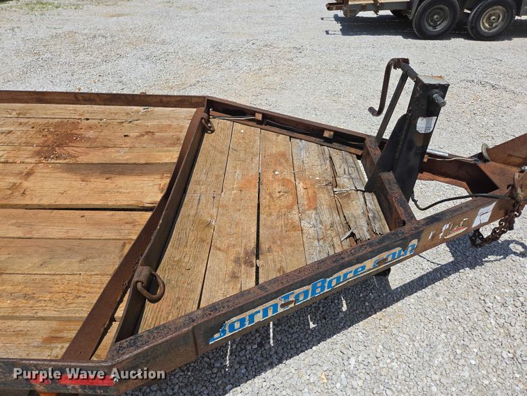 image for item EN2005 1992 Belshe equipment trailer