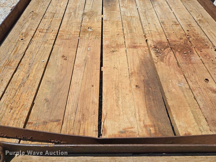 image for item EN2005 1992 Belshe equipment trailer