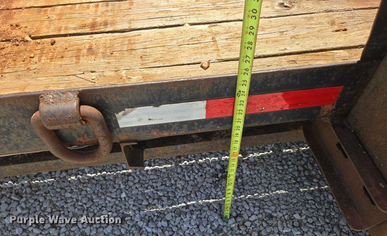 image for item EN2005 1992 Belshe equipment trailer