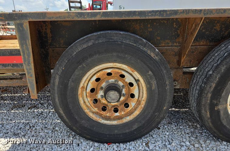 image for item EN2005 1992 Belshe equipment trailer