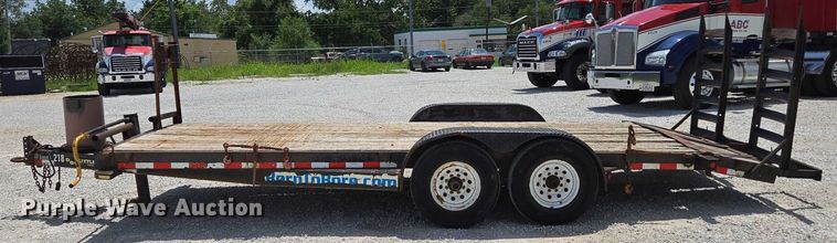 image for item EN2006 2015 Doolittle equipment trailer