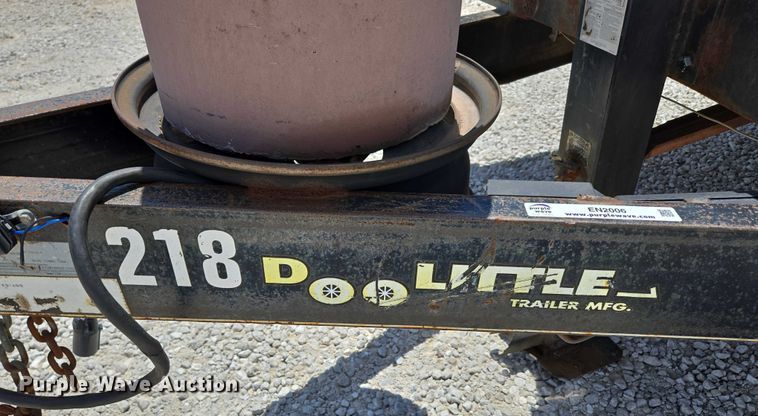 image for item EN2006 2015 Doolittle equipment trailer