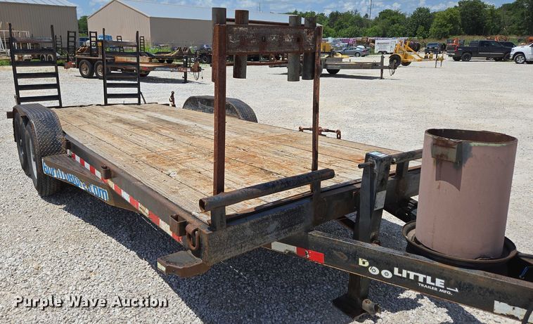 image for item EN2006 2015 Doolittle equipment trailer