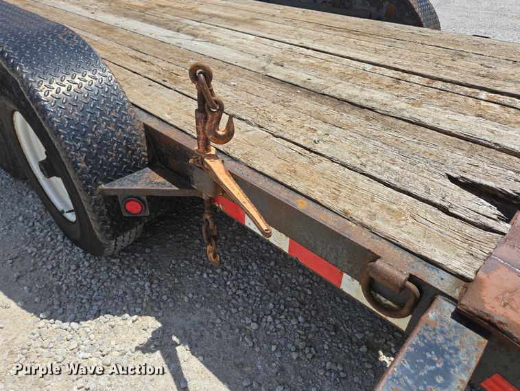 image for item EN2006 2015 Doolittle equipment trailer