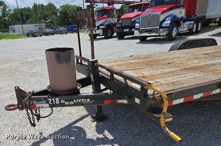 image for item EN2006 2015 Doolittle equipment trailer