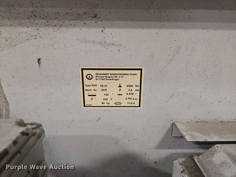 image for item EN2017 1996 RAS 52.31 metal brake