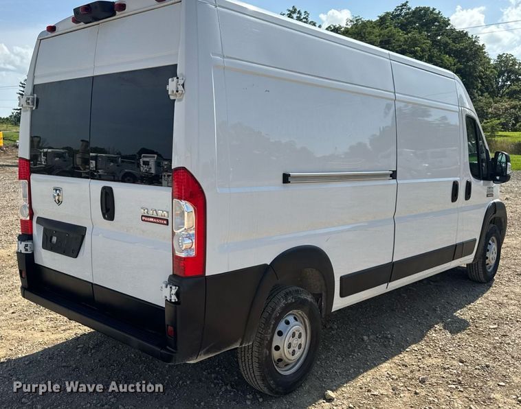 image for item EN4629 2022 Dodge Ram ProMaster 2500 delivery van