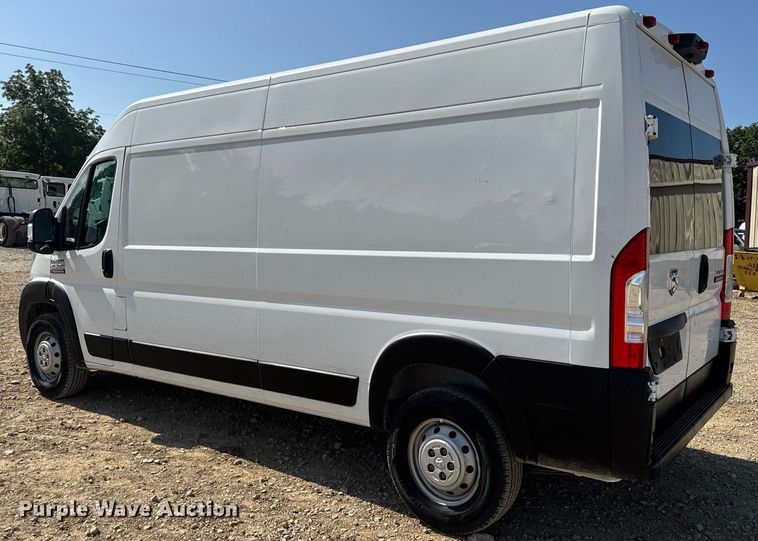 image for item EN4629 2022 Dodge Ram ProMaster 2500 delivery van