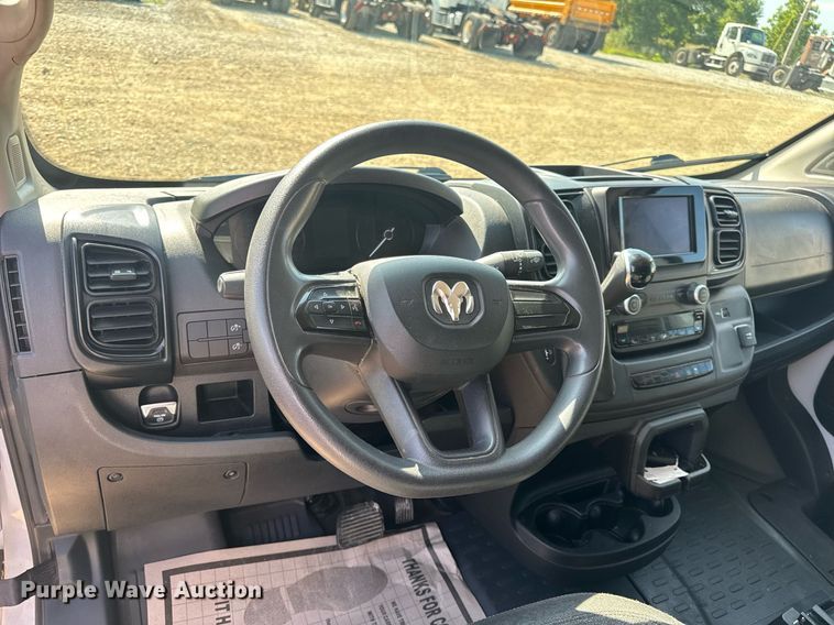 image for item EN4629 2022 Dodge Ram ProMaster 2500 delivery van