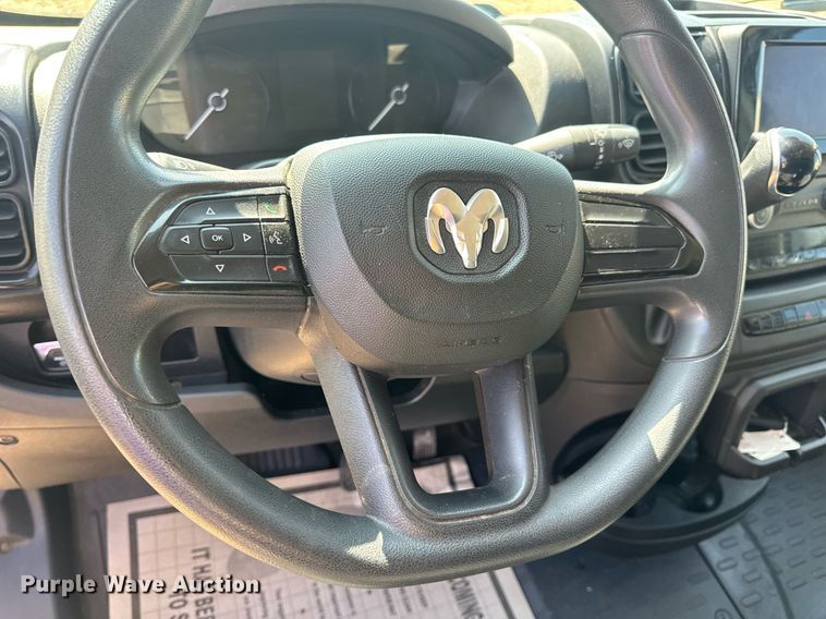 image for item EN4629 2022 Dodge Ram ProMaster 2500 delivery van