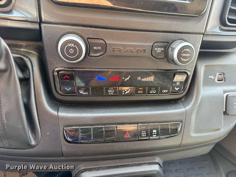 image for item EN4629 2022 Dodge Ram ProMaster 2500 delivery van