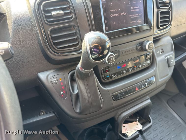 image for item EN4629 2022 Dodge Ram ProMaster 2500 delivery van