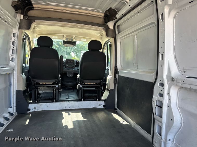 image for item EN4629 2022 Dodge Ram ProMaster 2500 delivery van
