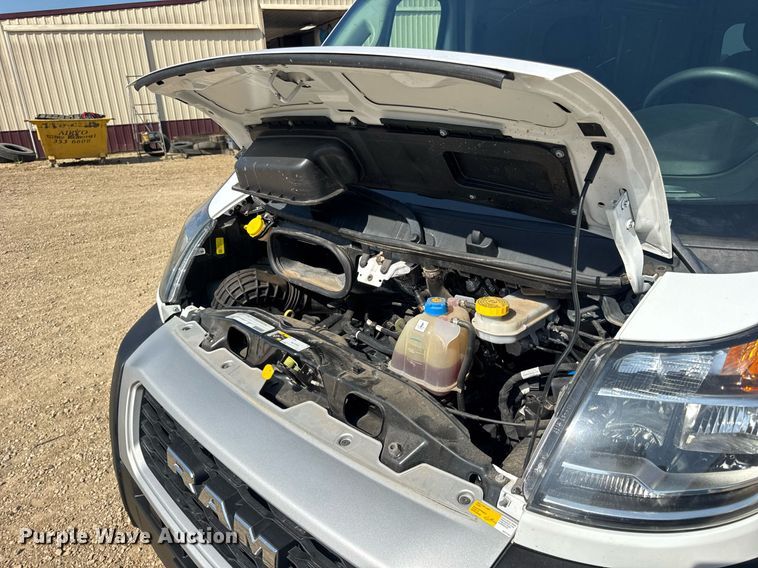 image for item EN4629 2022 Dodge Ram ProMaster 2500 delivery van