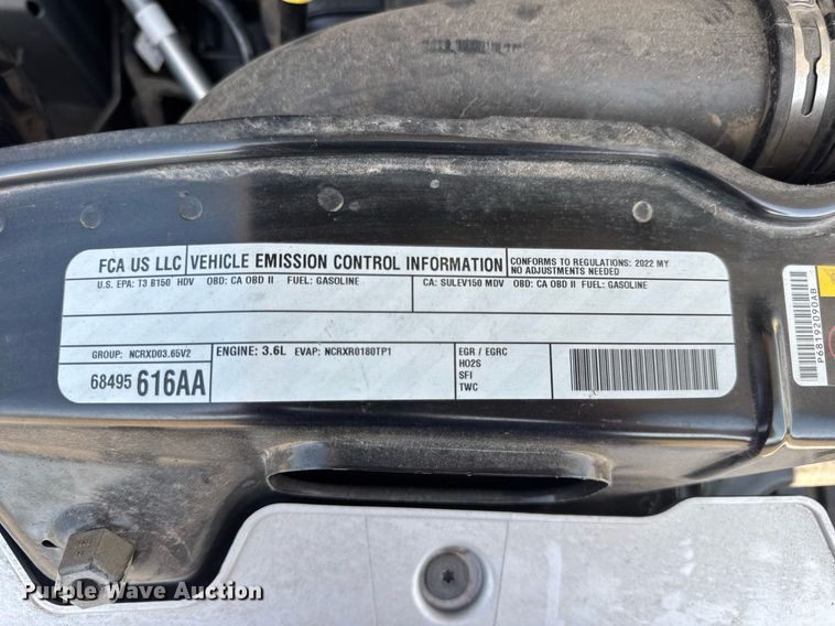 image for item EN4629 2022 Dodge Ram ProMaster 2500 delivery van