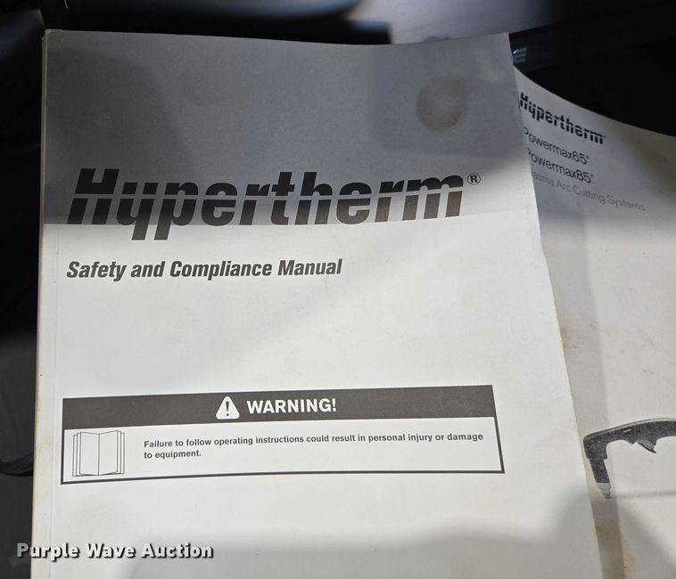 image for item EN8269 Apache Industries plasma cutting system