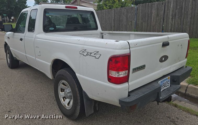 image for item EN8293 2008 Ford Ranger SuperCab pickup truck