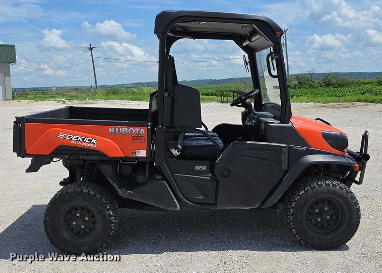 image for item EO1084 2018 Kubota RTV-XG850  Sidekick utility vehicle