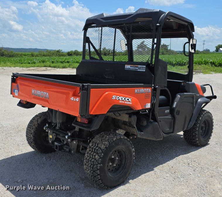 image for item EO1084 2018 Kubota RTV-XG850  Sidekick utility vehicle
