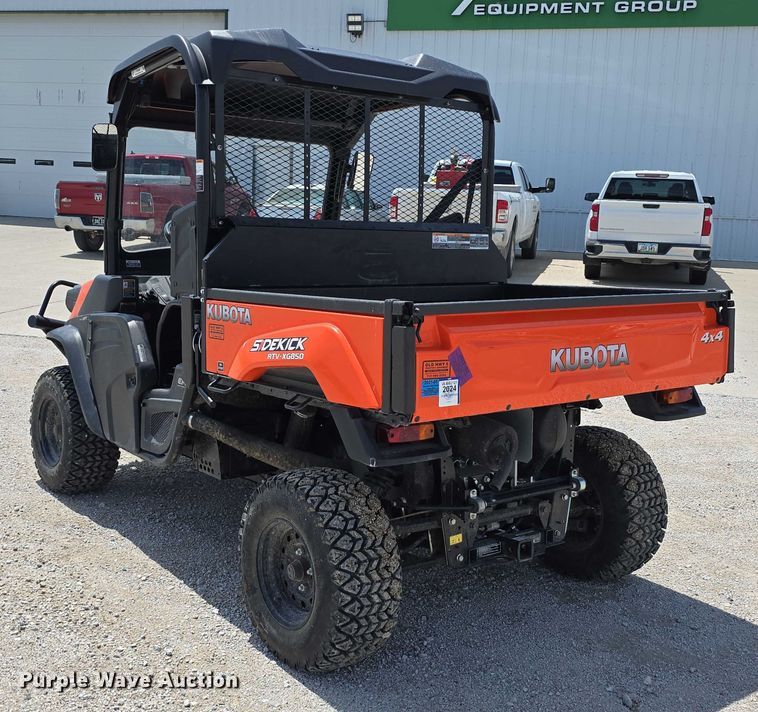 image for item EO1084 2018 Kubota RTV-XG850  Sidekick utility vehicle
