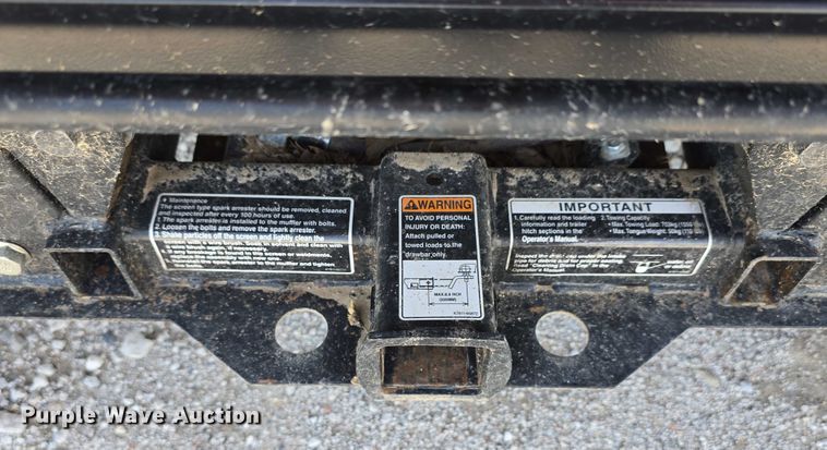 image for item EO1084 2018 Kubota RTV-XG850  Sidekick utility vehicle