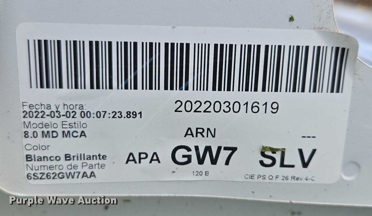 image for item EO1523 Pickup up bed