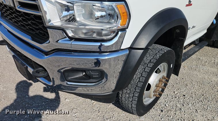 image for item EO4522 2020 Dodge Ram 5500 flatbed truck