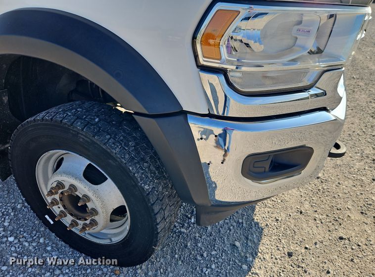 image for item EO4522 2020 Dodge Ram 5500 flatbed truck