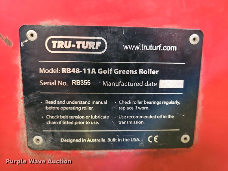 image for item EO4534 Tru-Turf RB48-11A greens roller
