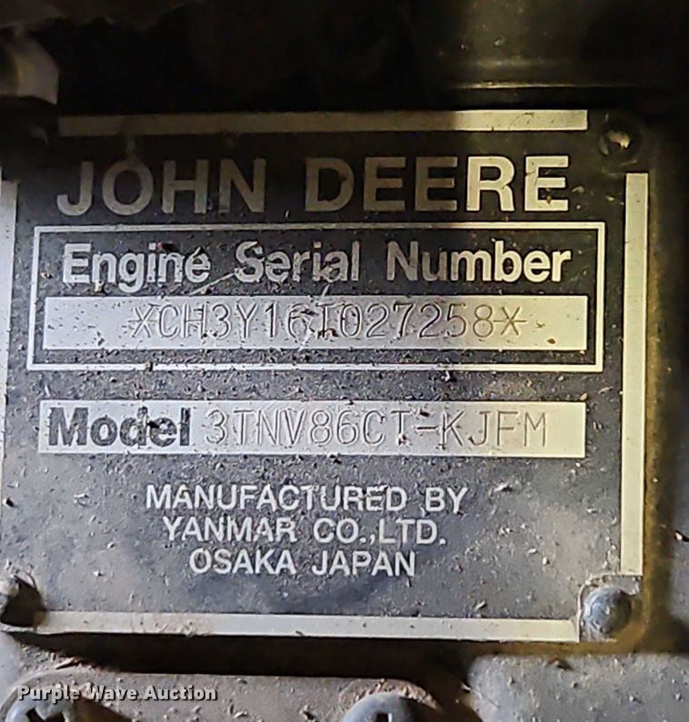 image for item EO4535 2017 John Deere 7400A rough fairway mower