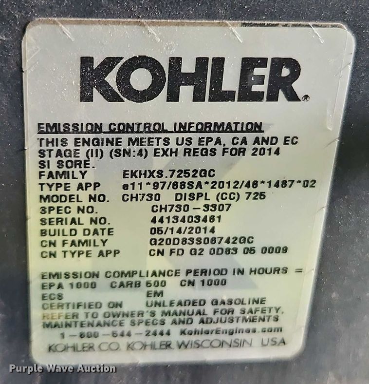 image for item EO4536 2014 John Deere Aercore 800 aerator