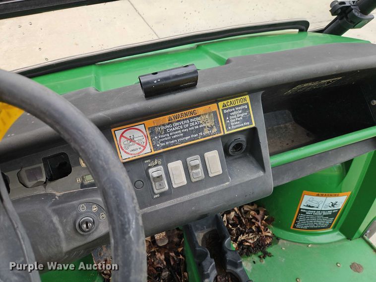 image for item EO4550 2007 John Deere Gator HPX utility vehicle
