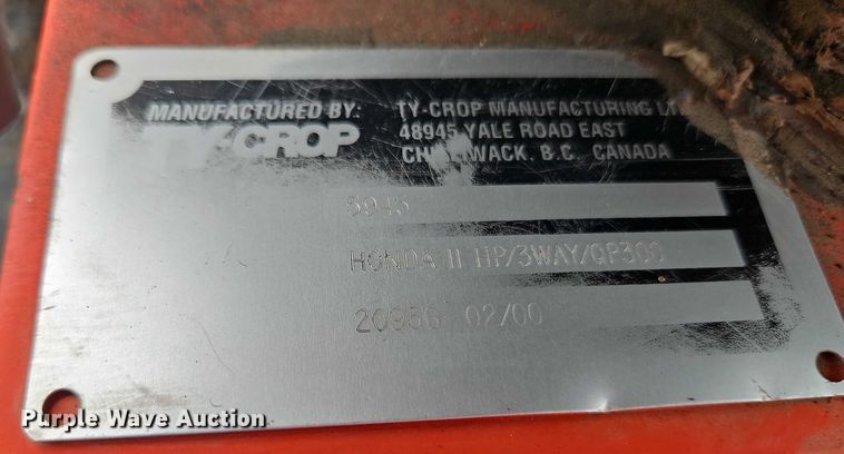 image for item EO4551 Ty-Crop Quick Pass top dresser spreader