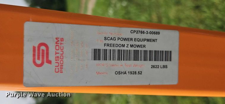 image for item EO4553 Scag FreedomZ ZTR lawn mower