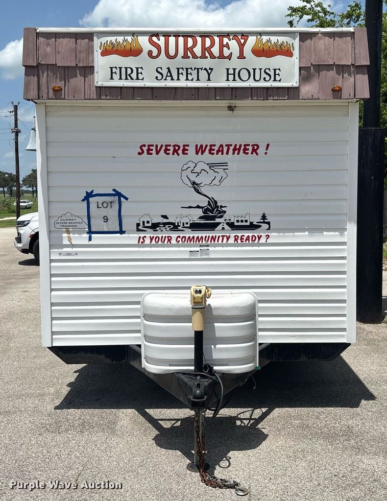 image for item EQ4043 2004 Forks RV Inc fire safety training trailer