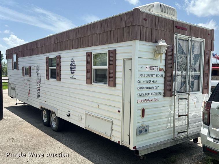 image for item EQ4043 2004 Forks RV Inc fire safety training trailer