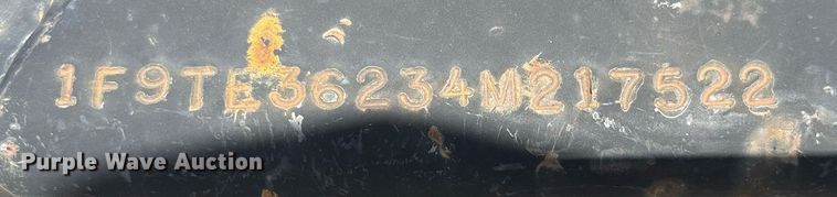 image for item EQ4043 2004 Forks RV Inc fire safety training trailer