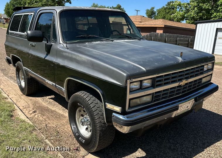 image for item EQ4755 1989 Chevrolet Blazer SUV