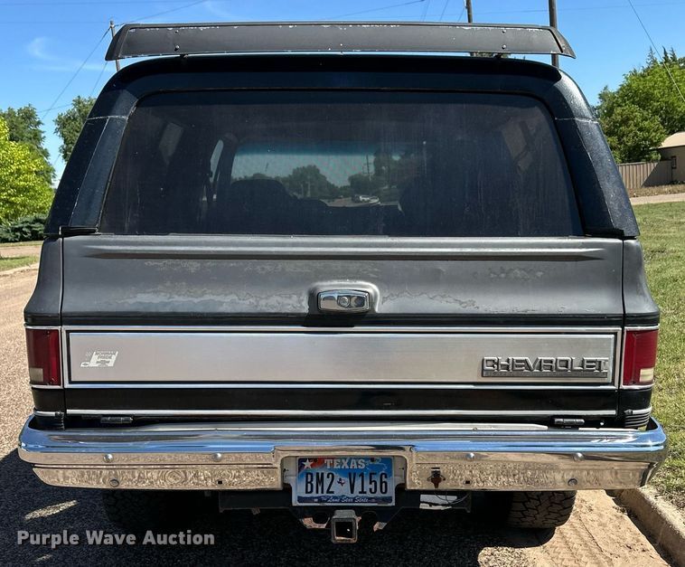 image for item EQ4755 1989 Chevrolet Blazer SUV