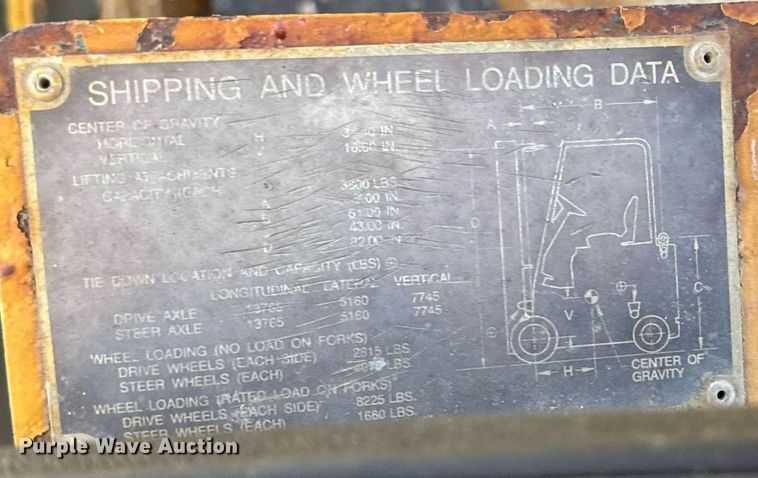 image for item ER2146 2014 Hyster E60XL-MIL forklift