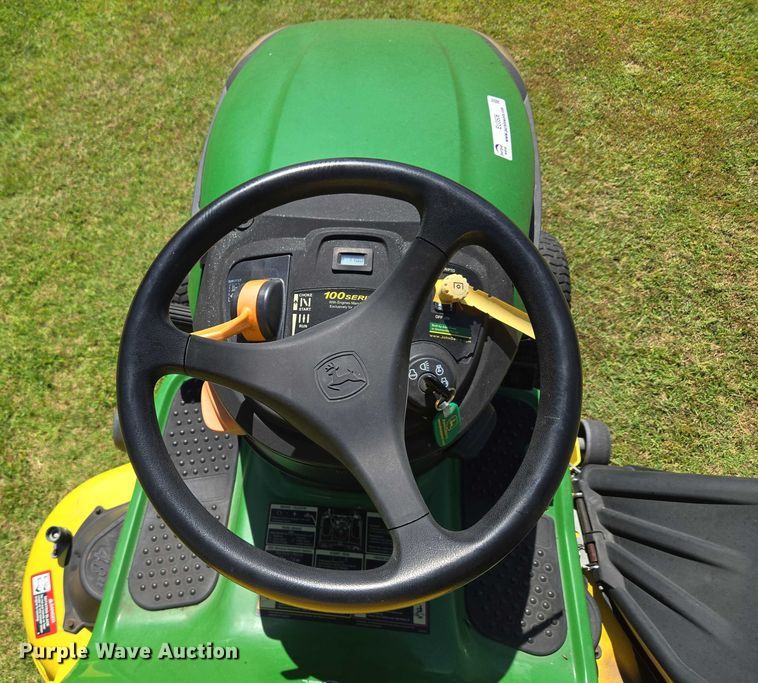 image for item EU3506 John Deere D155 lawn mower