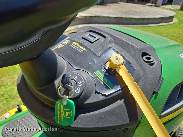 image for item EU3506 John Deere D155 lawn mower