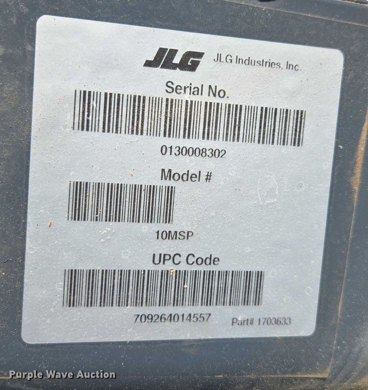 image for item FB9404 2007 JLG 10MSP order picker