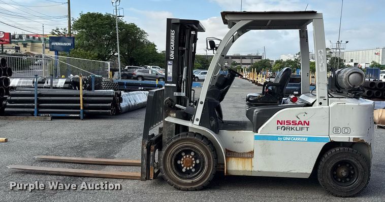 image for item MZ9391 2013 Nissan PF80YLP forklift
