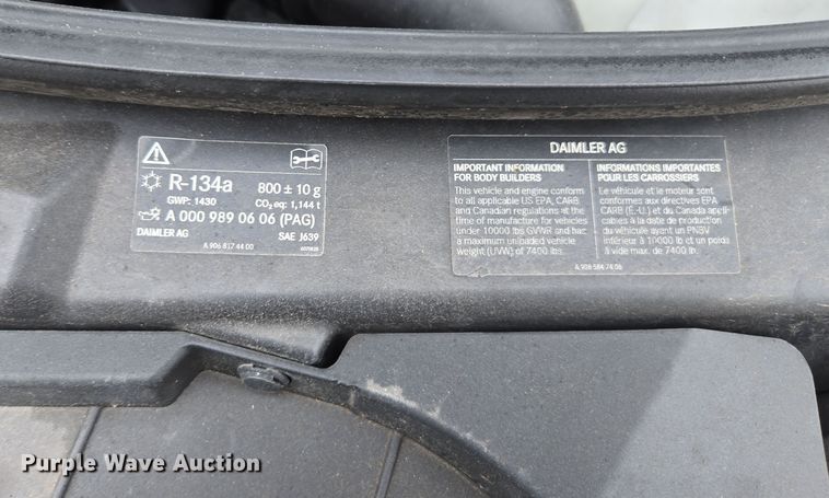 image for item YA0446 2016 Freightliner Sprinter 2500 van