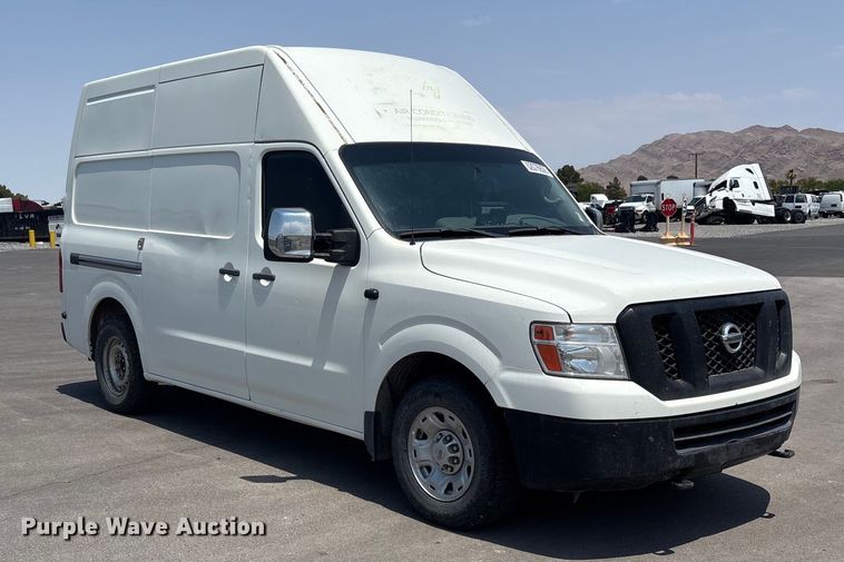 image for item YA0672 2018 Nissan NV2500 van